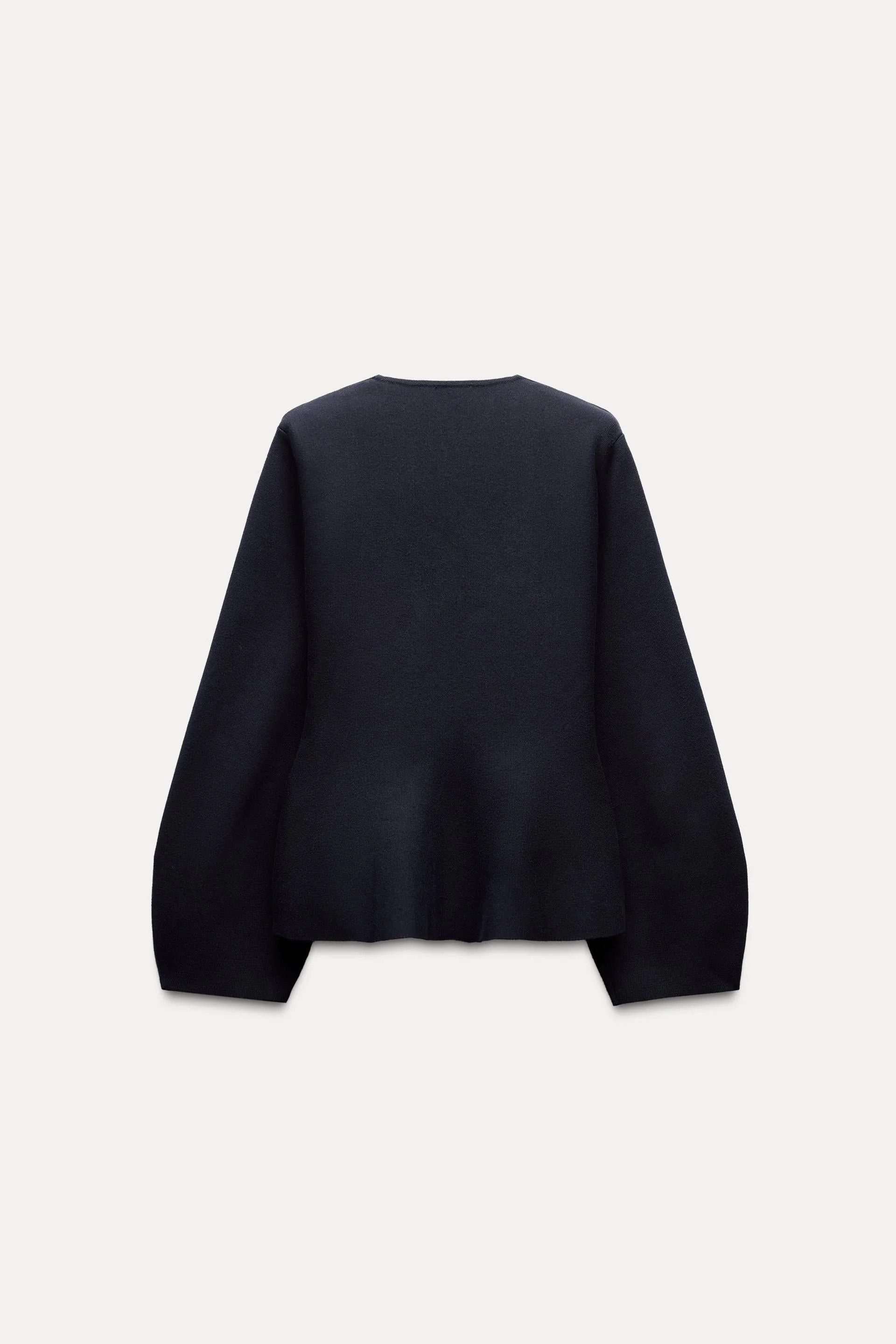 BELTED BLAZER WITH SHOULDER PADS - Image 5