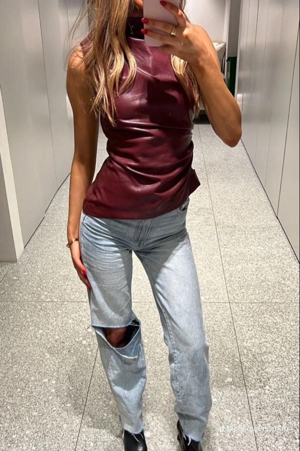 Burgundy Top - Image 9