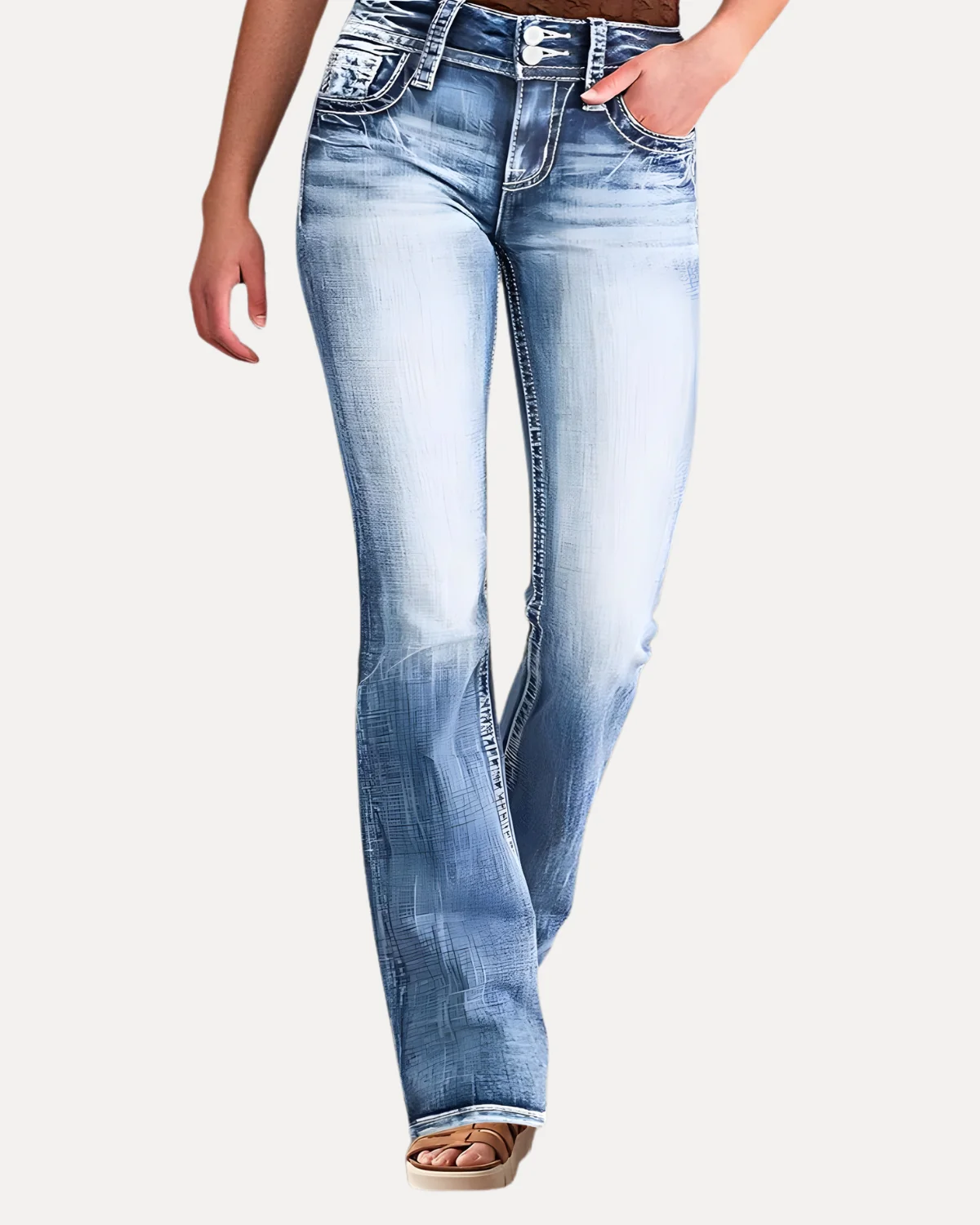 Frost Flared Jeans - Image 3