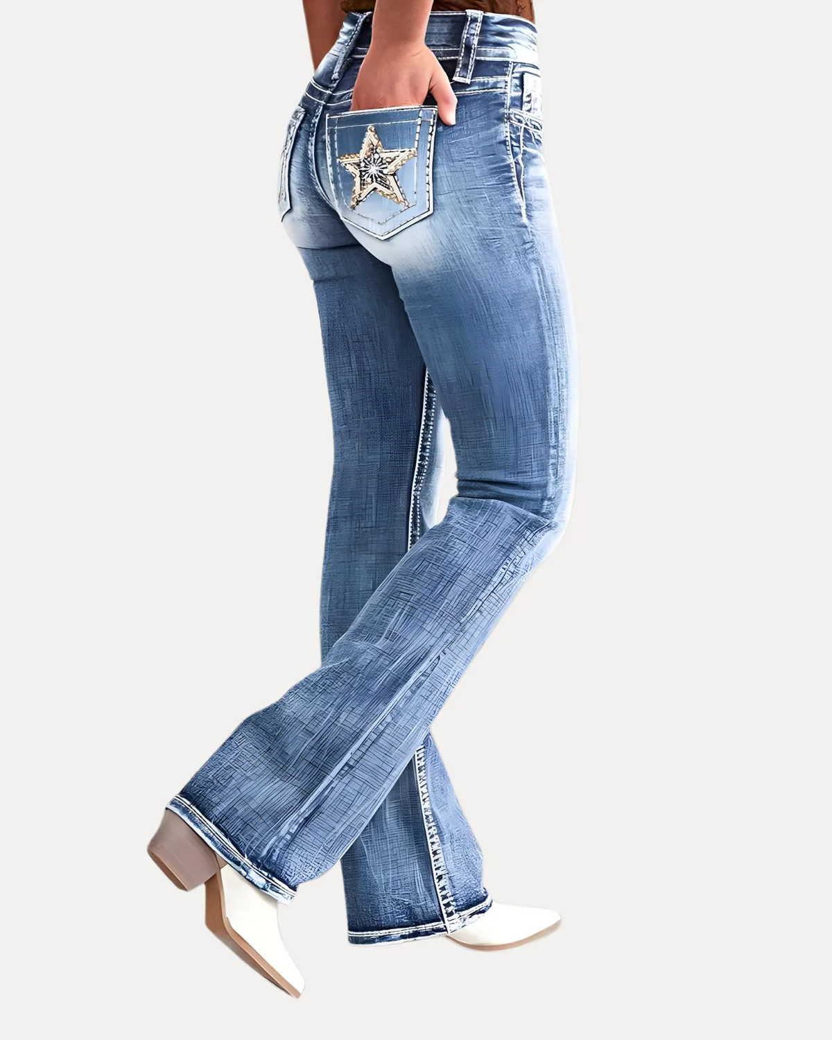 Frost Flared Jeans - Image 5