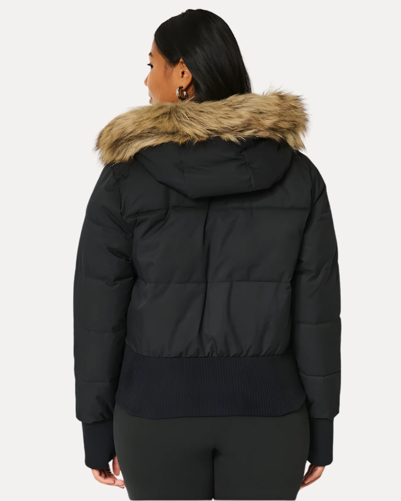 Fur Hood Puffer Jacket - Image 9