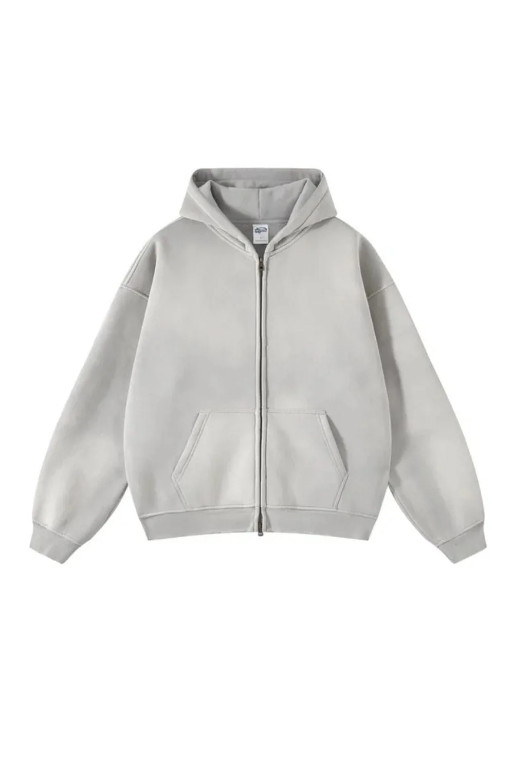 Graphic Heavyweight Zipped Hoodie - Image 3
